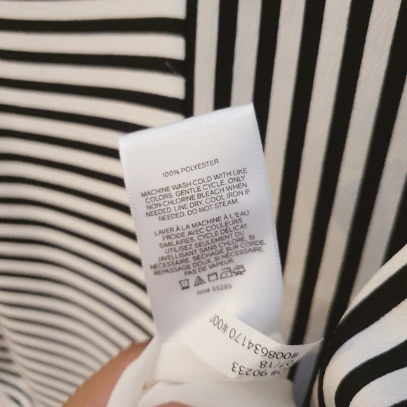 Express Camisole with Adjustable Straps | Striped | Size L - Picture 4 of 6